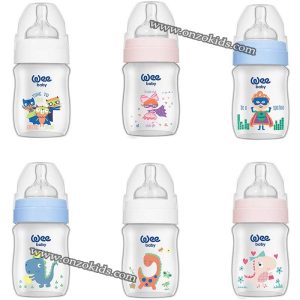 Biberon en plastique 250 ml | 0-6 mois
