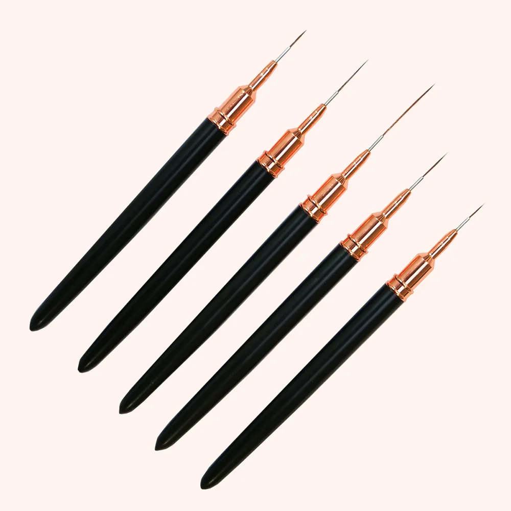 Premium Nail Art Brush Set 5 pièces – Image 2