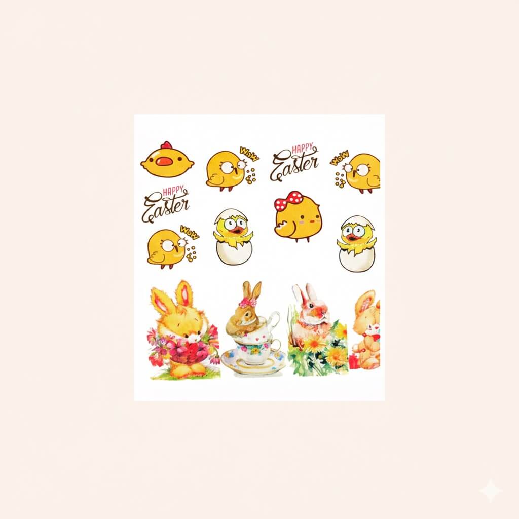 Water Decal Happy Easter 2 – Image 2