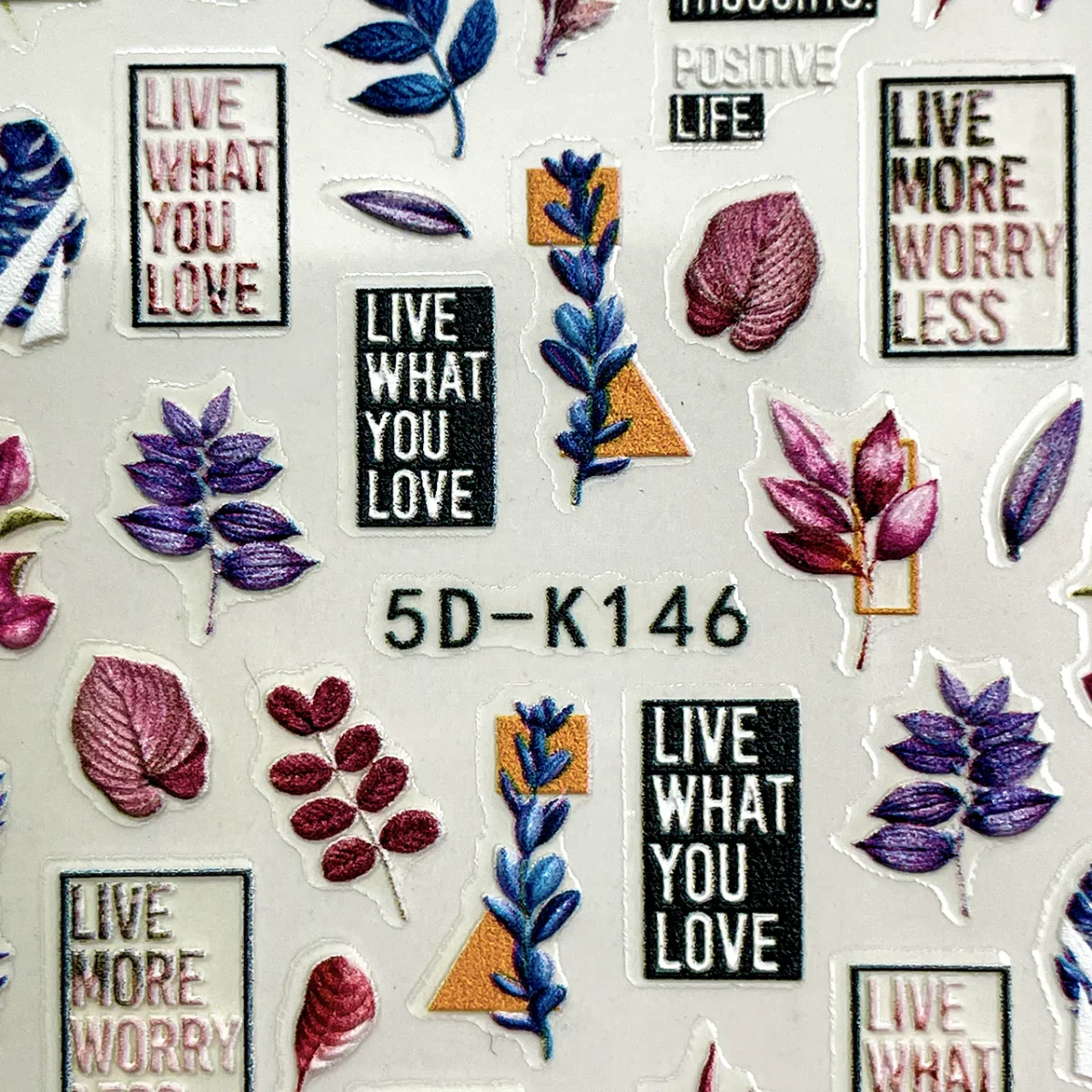 5D Sticker Autumn Leaves – Image 4