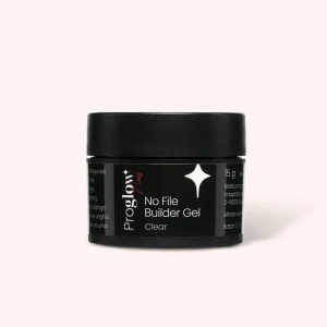 No File Builder Gel - sans Limage - Clear