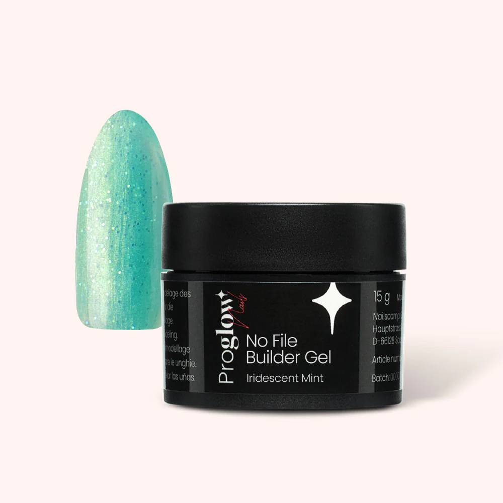 No File Builder Gel - sans Limage - Iridescent Mint – Image 2