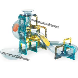 Circuit de marbre magnétique 48pcs
