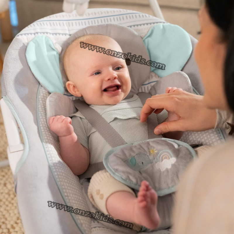 Balancelle électrique pour bébé 5 vitesses – Ingenuity – Image 4
