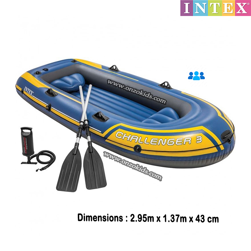 Bateau Pneumatique Gonflable CHALLENGER 3 – INTEX – Image 3