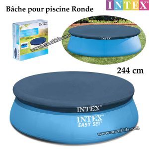 Bâche pour piscine Ronde 244 cm – Intex