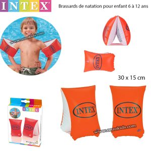 Brassards de natation pour enfant 6 à 12 ans 30 x 15 cm – Intex