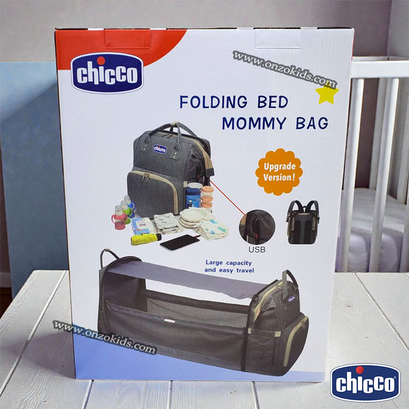 Sac à Langer Pliable Portable USB Multifonctionnel 2en1- Chicco – Image 6