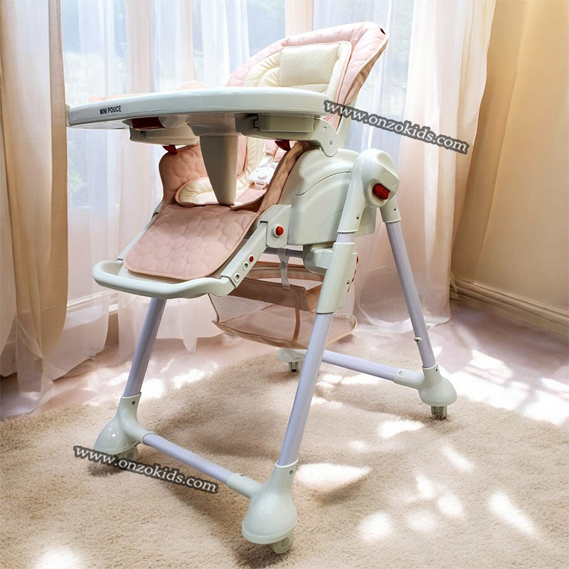 Chaise Haute bébé avec balançoire 2en1 – Mini pouce – Image 3