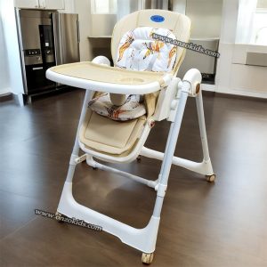 Chaise haute réglable pour bébé avec balançoire 2en1 – Mely