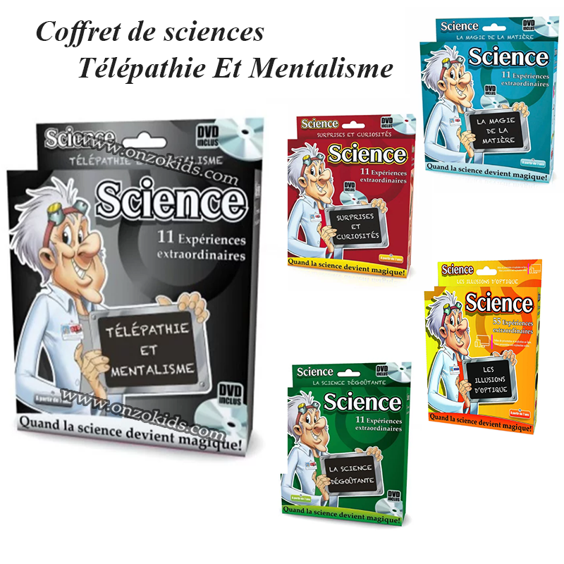 Coffret de sciences : Télépathie Et Mentalisme – Image 2