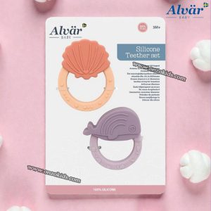 Lot de 2 Anneaux de dentition 3M+ – Alvär