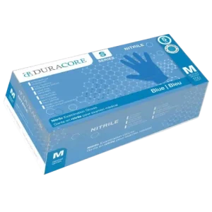 Gants de Nitrile Bleu 100 un.