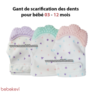 Gant de scarification des dents pour bébé 03 – 12 mois | bebekevi
