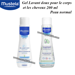 Gel Lavant doux pour le corps et les cheveux 200 ml – peau normal | Mustela