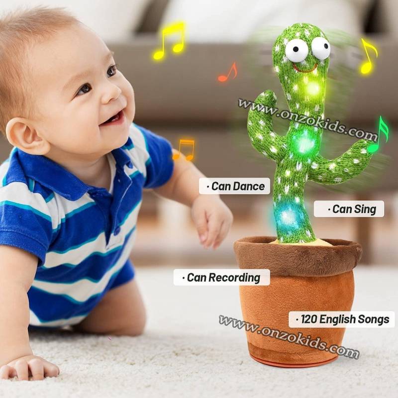 Cactus danseuse Rechargeable | لعبة الصبارة الراقصة للاطفال – Image 7