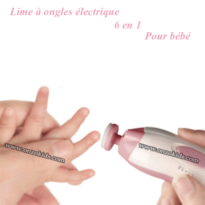 Lime à ongles électrique 6 en 1 pour bébé