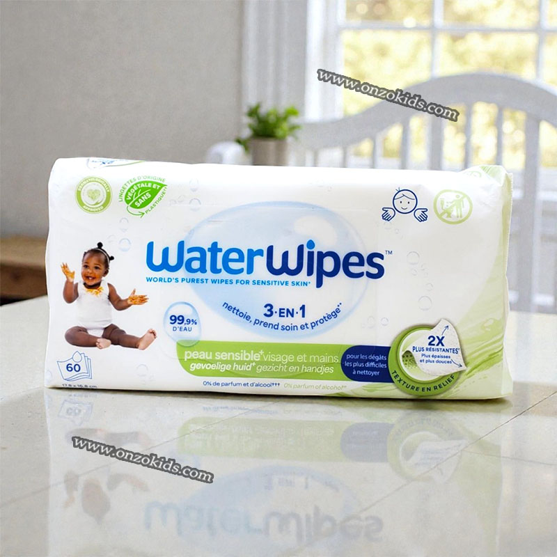 Lingettes Peau Sensible 3en1 – WaterWipes