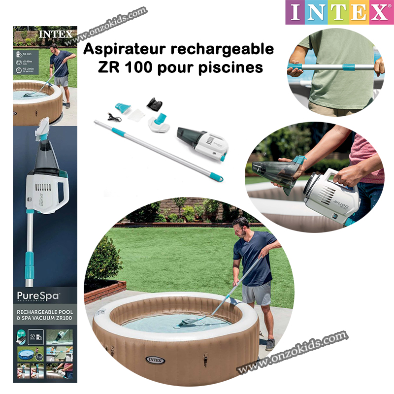 Aspirateur Nettoyeur rechargeable pour piscines ZR 100