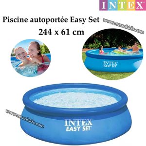 Piscine autoportée Easy Set 244 x 61 cm – Intex