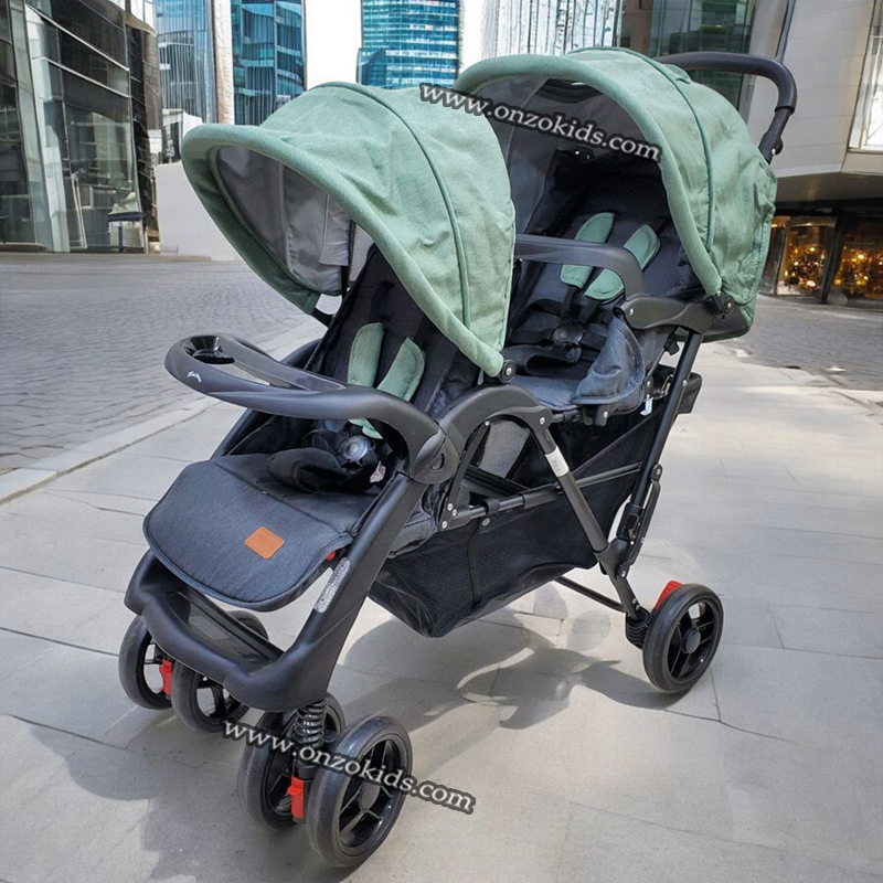 Poussette de luxe pour jumeaux Kosato – Image 6