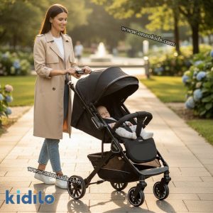 Poussette compacte valise réversible pour voyage Doge   – Kidilo