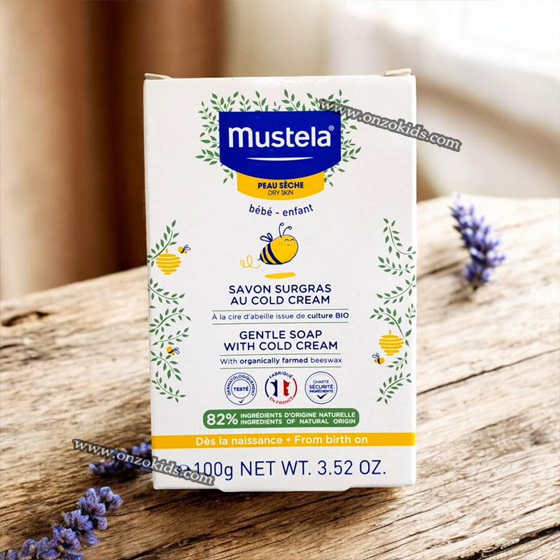 Mustela Bébé Savon Surgras au Cold Cream Nutri-Protecteur 100 g