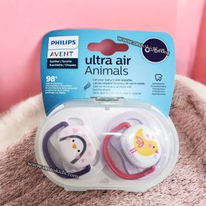 Pack 02 Sucette Ultra air Animals 0-6 mois – AVENT PHILIPS