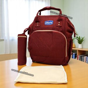 Sac à maman style sac à dos 3 pièces – Chicco