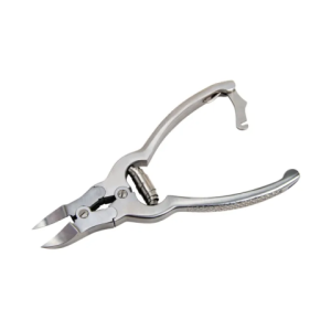 Coupe ongle orteil mâchoire plate double action