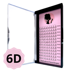 Extensions de Cils 6D en Soie