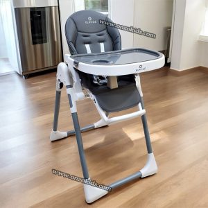 Chaise haute multipostions en simili cuir – OLMITOS