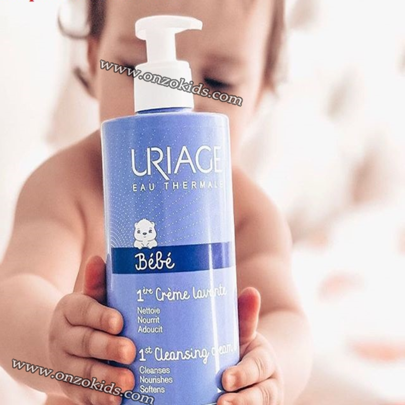 1ére Crème lavante pour bébé – 500 Ml | Uriage – Image 2
