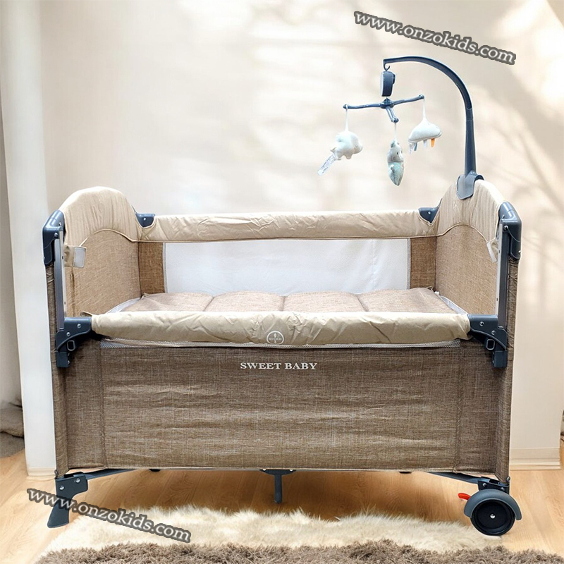 Lit parc Cododo 3en1 – Sweet Baby – Image 9