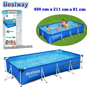 Piscine Tubulaire 400 x 211 x 81 cm -BESTWAY
