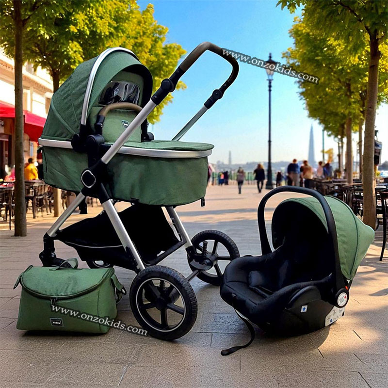 Poussette Landau de Luxe 4en1 – Kidilo – Image 2