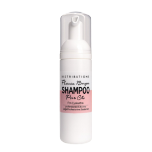 Shampoing pour cils en mousse