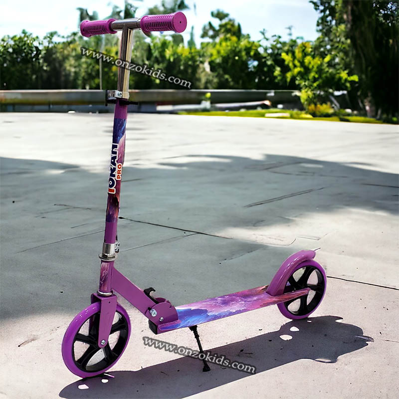 Trottinette robuste évolutive pliable – Rainbow
